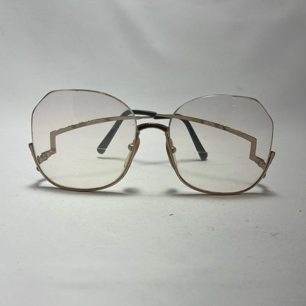 Vintage Marcolin Gold Frame Women's Glasses - Frames only